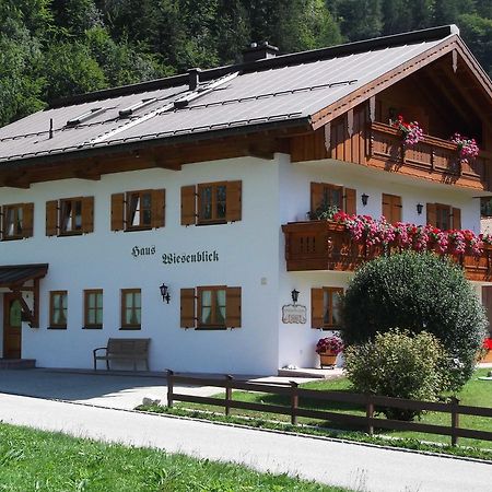 Haus Wiesenblick Oberwössen Extérieur photo