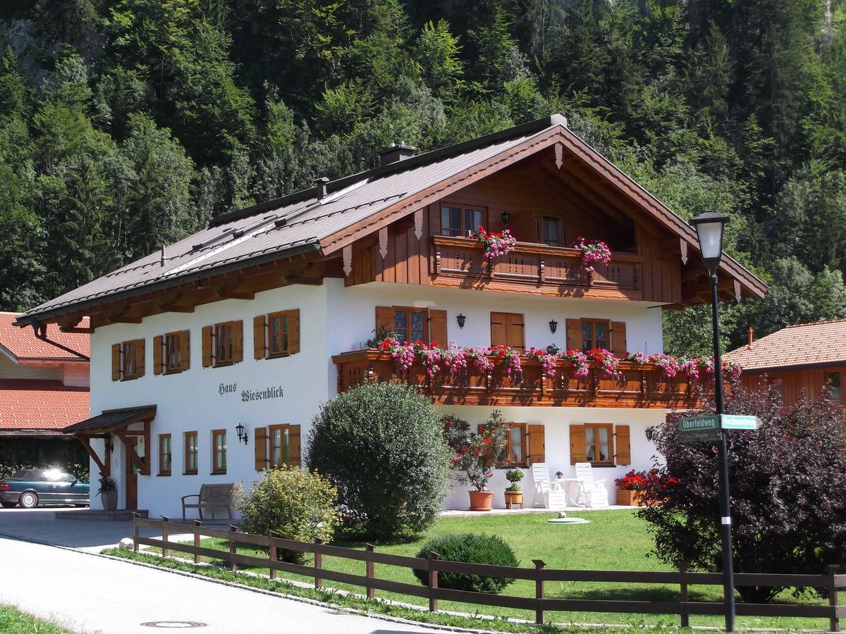 Haus Wiesenblick Oberwössen Extérieur photo
