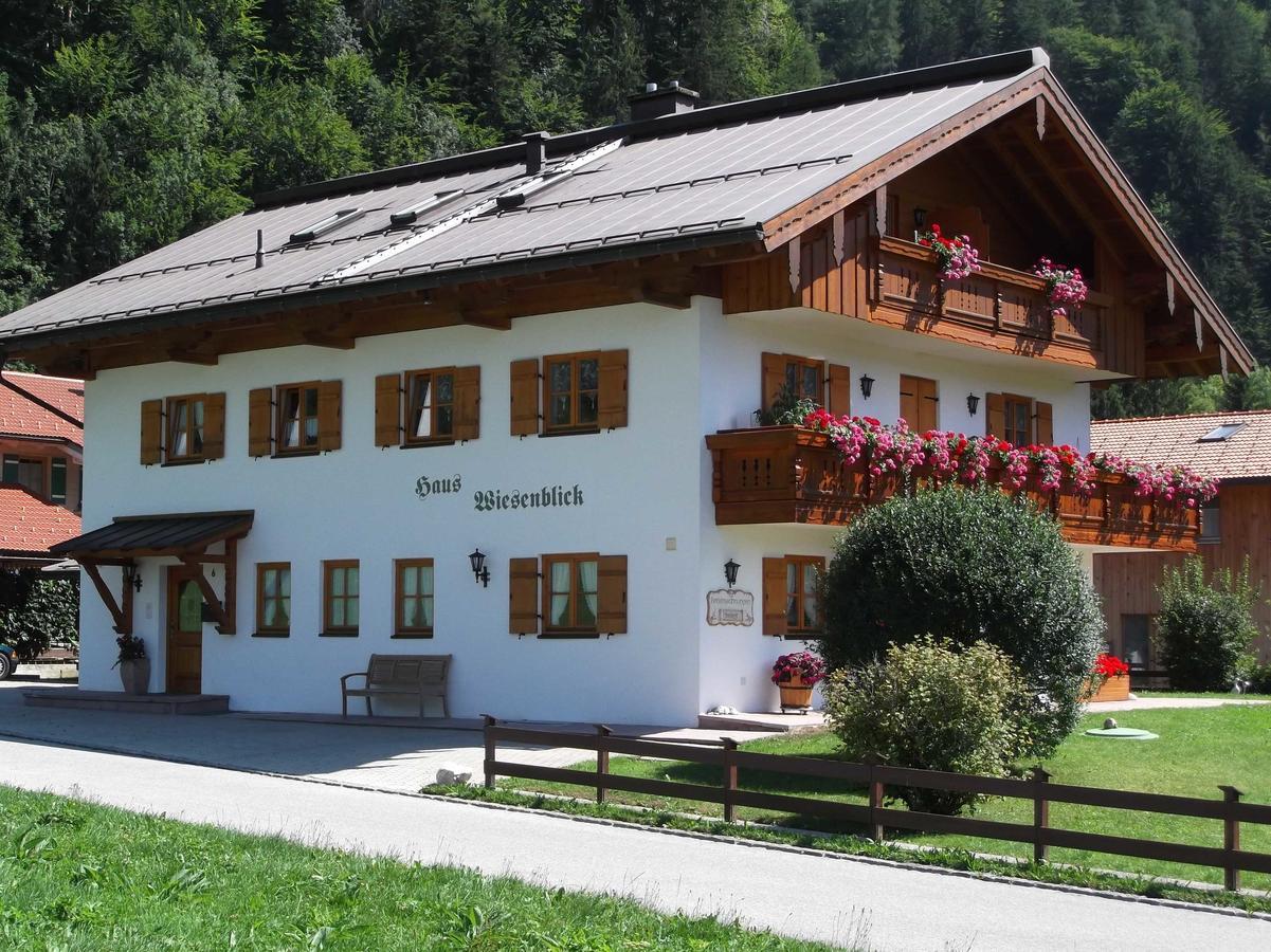 Haus Wiesenblick Oberwössen Extérieur photo